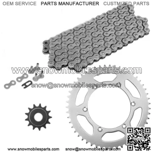 Drive Chain & Sprockets For Kawasaki KX250X 2021-23  520 Pitch 114 Link