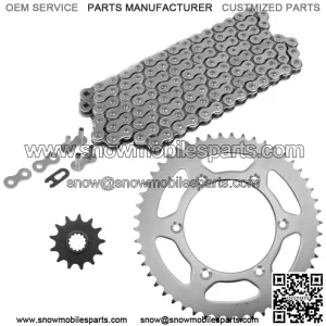 Drive Chain & Sprockets For Suzuki RMX250 1989-1998 520 Pitch 114 Link
