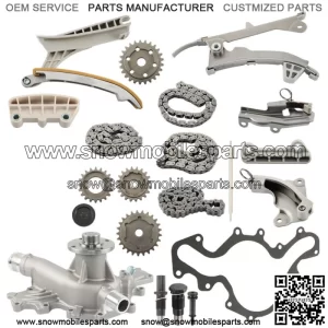 For Ford Mazda Mercury SOHC V6 4.0L Timing Chain Kit w/ Gears + Water Pump Kit