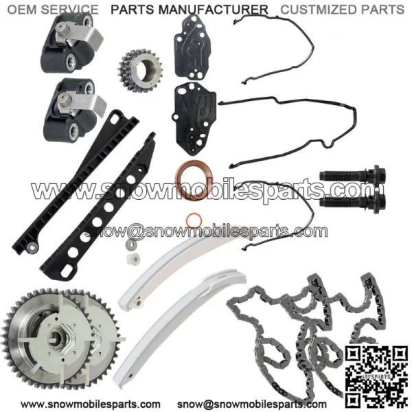 For F150-350 Navigator 5.4L Triton SOHC Timing Chain Kit with VVT Cam Phasers