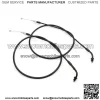 Throttle Cable Set For Honda CM400 CX500 Custom Hawk Nighthawk 450 17920-415-000 (For: Honda)