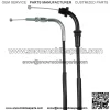 Throttle Cable B (Close) for Suzuki VL 125/250 / 58300-26F10 - Image 2