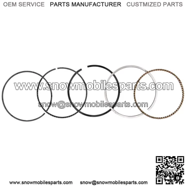 For 1987-2004 Yamaha Warrior 350 Cylinder Piston Gasket Top End Kit - Image 4