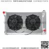 3 Row Radiator+Shroud Fan+Relay For 1967 1968-1972 Chevy GMC C/K 10 20 30 Truck - Image 2