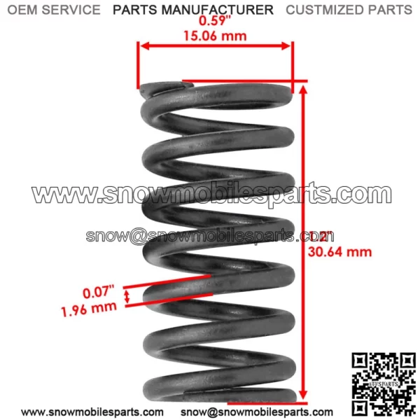 90501-203G2-00 Clutch Springs for Yamaha TTR110E TT-R110 2008 - 2023 - Image 2