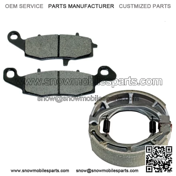 Front Rear Brake Pads Shoe for Suzuki TU250X 2009-2019 / 54402-07810 59301-33840