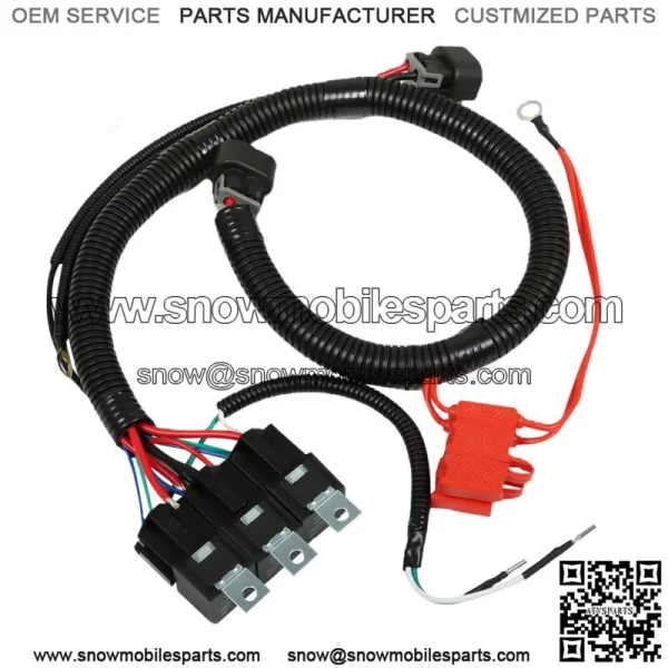 Fit For 1998/1999 C2005/2006 ECU Control Dual Electric Fan Upgrade Wiring Harness - Image 2