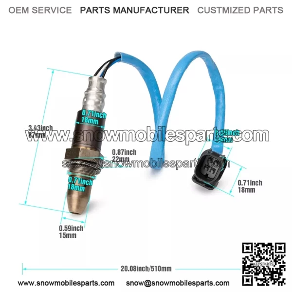 Oxygen sensor (front) 36531-RLC-J01  for Honda City GB6/8 - Image 2