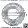 Zinc-Coated Steel Brake Line Tubing Kit 25 Ft. of 1/4 OD Direct Replacement - Image 2