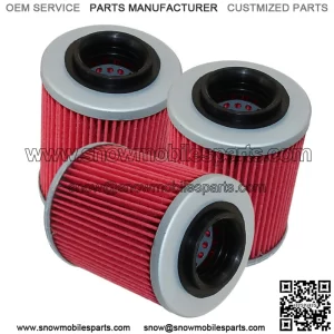 3 Pack Oil Filter for Can-Am Renegade 800R EFI X 800 1000 X Xc 2009 2011-2014
