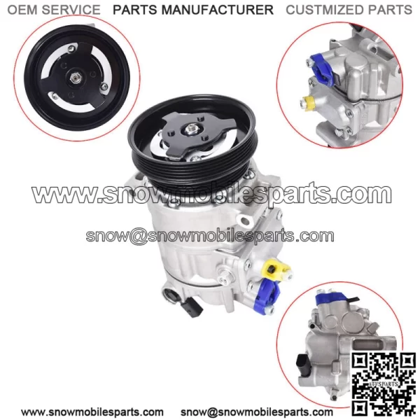 A/C AC Compressor For 2005-2014 VW JETTA 2.5L 2010-2014 Golf 2008 Passat R32 - Image 2