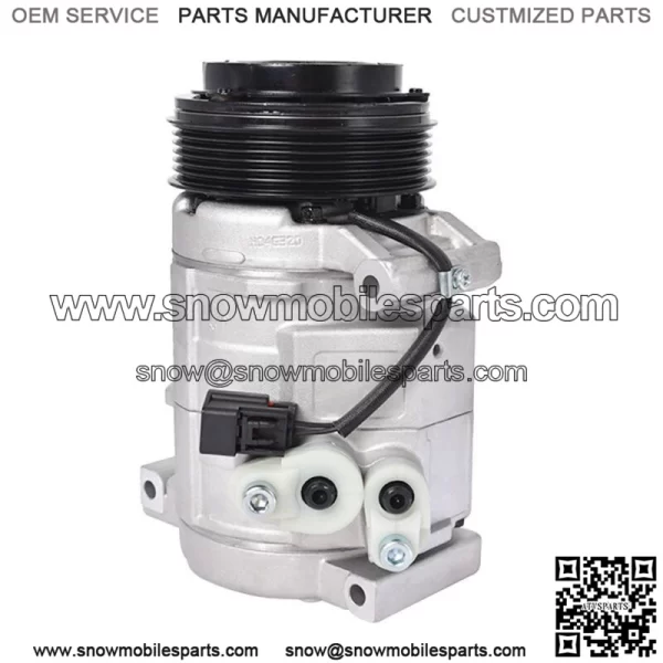 New A/C AC Compressor For 2008-2012 Buick Enclave Chevrolet Traverse GMC Acadia - Image 3