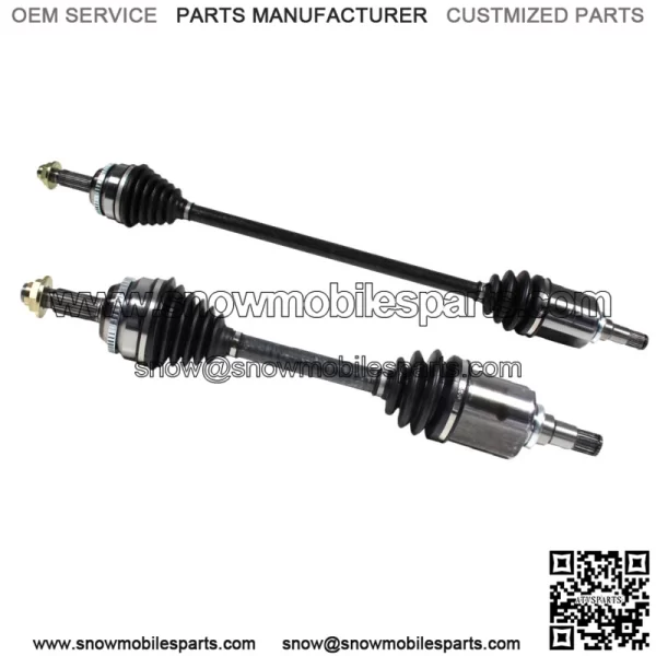 Front Driver & Passenger Pair CV Axle Shaft For Toyota Corolla Auto Trans 03-08 (For: Toyota)