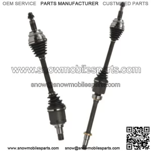 Front CV Axle Shaft Pair 2 for Toyota Venza 2010-2015 Lexus RX350 2011 RX450h V6 (For: Toyota)