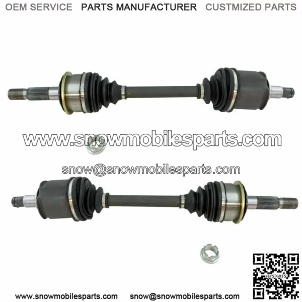 New Front CV Axle Shaft Assembly LH RH Set For 2000-07 Toyota Sequoia Tundra (For: Toyota) - Image 3