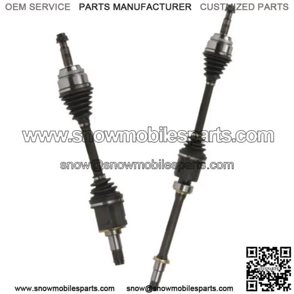 Front CV Axle Shaft Assembly Pair 2 for 2007-2009 2010 2011 Toyota Camry 2.4L (For: Toyota)