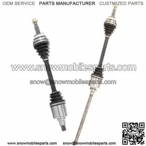 Front CV Axle Shaft Assembly Pair 2 for 2008-2013 Toyota Highlander 2.7L 3.5L V6 (For: Toyota)