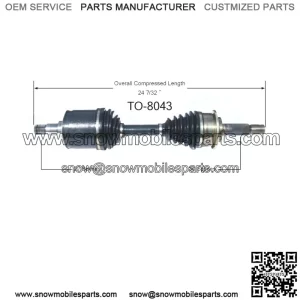 For Toyota 4Runner Tacoma 4WD 95-04 Front Left/Right Axle Shaft TO8043 (For: Toyota)
