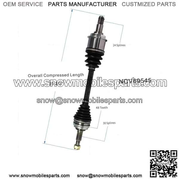 Front Left CV Joint Axle Shaft Assembly For Toyota Avalon Sienna Solara ES300 (For: Toyota)