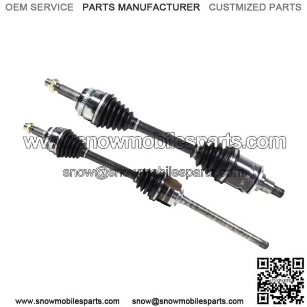 Front LH & RH Pair CV Axle Shaft For Toyota Highlander 3.5L V6 AWD 2008-2013 (For: Toyota)