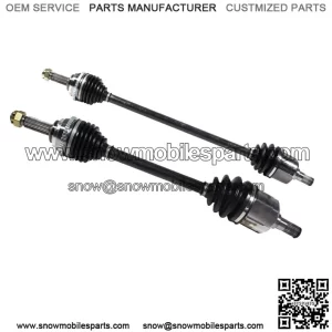Front Driver & Passenger Pair CV Axle Shaft For Toyota Yaris FWD 2007-2014 (For: Toyota)