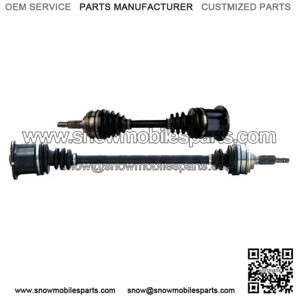 Two (2) Rear Complete CV Shaft Axles for Manual Transmission Toyota MR2 85-86 (For: Toyota)