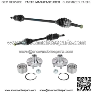 Front CV Axle Shaft Assembly Wheel Hub Bearing Kit for Vibe Matrix (For: Toyota)