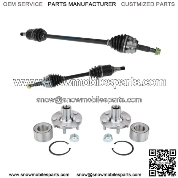 Front CV Axle Shaft Assembly Wheel Hub Bearing Kit for Vibe Matrix (For: Toyota)