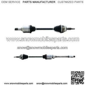 Front CV Joint Boot Axle Shafts Assemblies TrakMotive Set For Toyota Sienna FWD (For: Toyota)