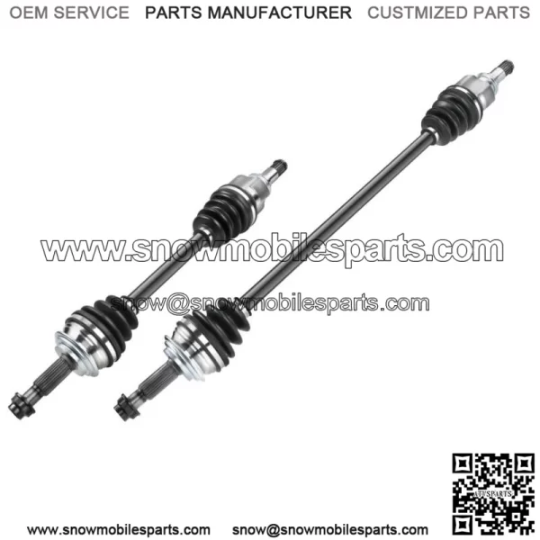 Front Left & Right CV Axle Shaft Assembly for Toyota Prius C 2012-2019 1.5L (For: Toyota)