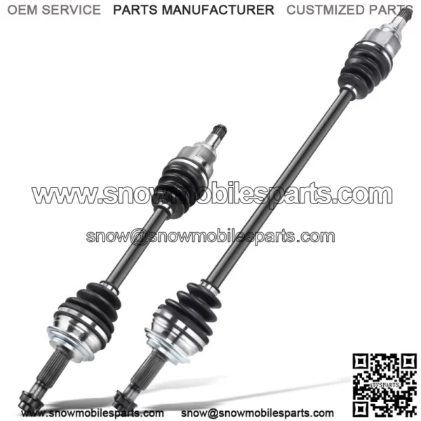Front Left & Right CV Axle Shaft Assembly for Toyota Prius C 2012-2019 1.5L (For: Toyota) - Image 2
