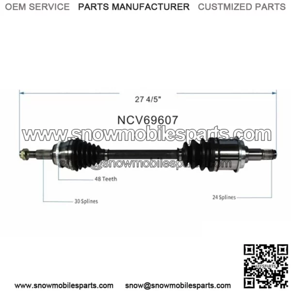OE Front CV Axle CV Joint Shaft Assembly for Toyota Sienna Van 3.5L FWD 2004-10 (For: Toyota) - Image 5