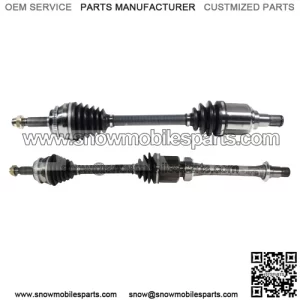 Front Pair CV Axle Joint Shaft Assembly for Toyota Highlander FWD 2.4L 2001-07 (For: Toyota)