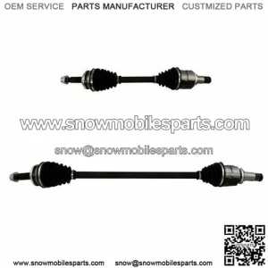 Front Axle Shaft Set fits Toyota Prius Plug-In 2012-2015 27CVGJ (For: Toyota)
