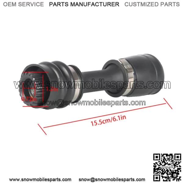 For 2012-2019 Can-Am Outlander 1000 1000R 4X4 6X6 Front Differential Drive Shaft