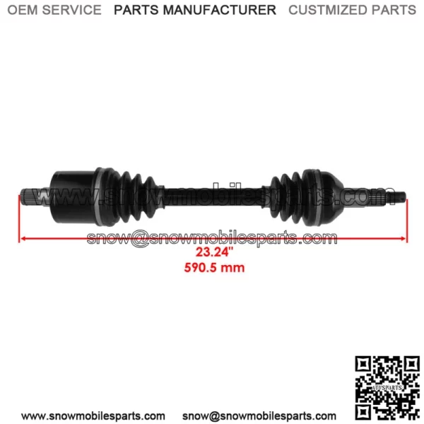 Rear Left And Right CV Joint Axles for Can-Am Outlander 400 4X4 2009-2012 - Image 2