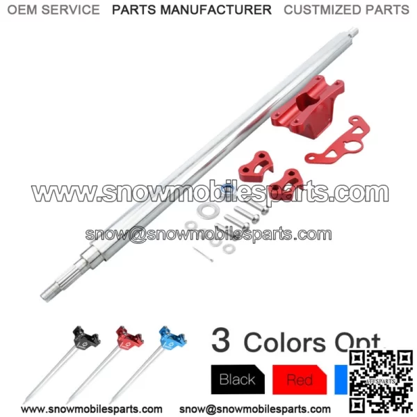 For Yamaha 700 700R YFM700 2013-2024 Steering Column Steering Stem Shaft (For: More than one vehicle)