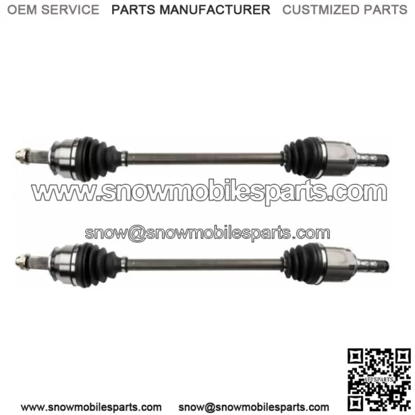 Front Complete CV Joint Axle Shaft Driver Passenger Pair 28321SG000 28321SG010 447-62370 447-62371 NCV66012 CSA34382