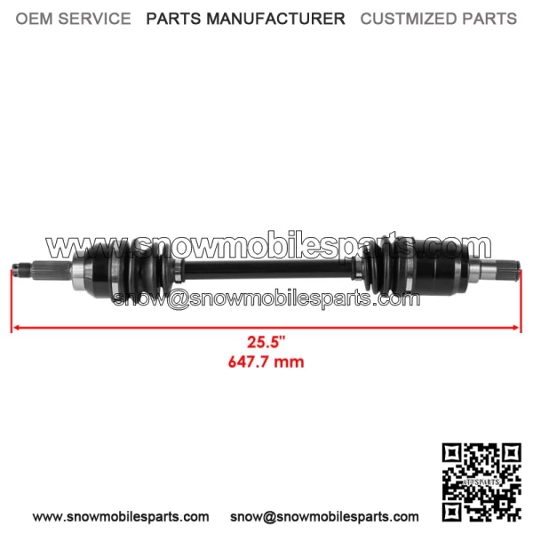 Front Left & Right Axles for Honda Pioneer 500 44350-HL5-A41 / 44250-HL5-A41 - Image 2