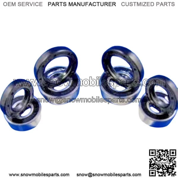 Honda TRX70 1986-1987 Both Front Wheel Bearings And Seals TRX 70 (For: Honda FourTrax 70)