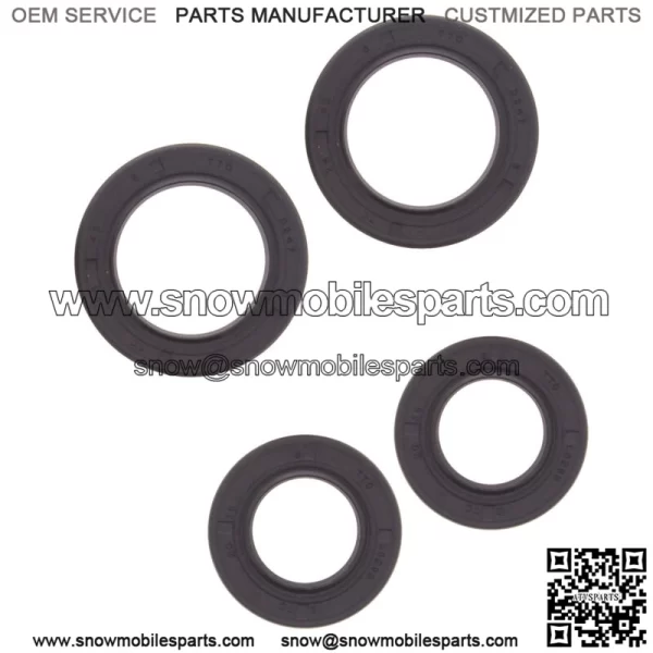 Both Front Wheel Bearing Seal for Honda  TRX300 Fourtrax 2WD 1988-1992 (For: Honda) - Image 3