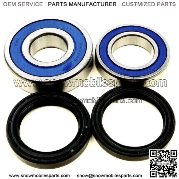 REAR AXLE WHEEL HUB BEARING SEAL KIT HONDA TRX420 420 SOLID AXLE RANCHER 2014-24 (For: Honda)