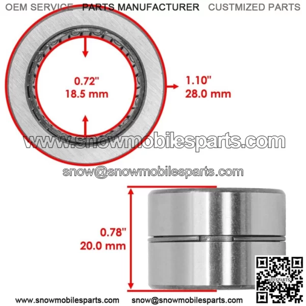 Rear Differential Bearing for Honda Rancher 350 TRX350FE TRX350FM 2000-2006 - Image 2