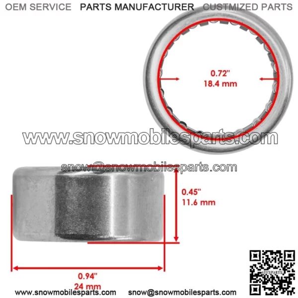 93315-21813-00 Clutch Bearing for Yamaha Kodiak Grizzly Rhino Venture (For: 2006 Yamaha Rhino 660) - Image 2