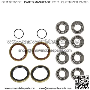 For Polaris Sportsman Scrambler 335 400 500 Front Wheel Hub Strut Bearing Seals