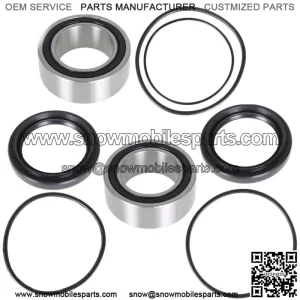 FOR YAMAHA YFM700 700R RAPTOR UPGRADED REAR WHEEL AXLE BEARING KIT 2006-2017