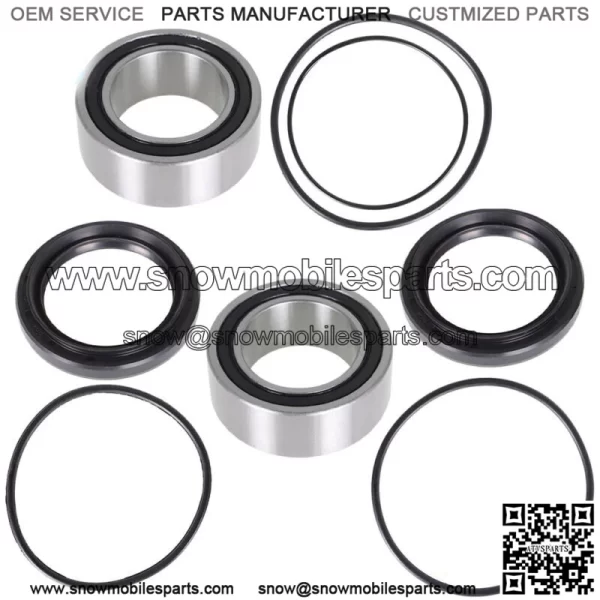 FOR YAMAHA YFM700 700R RAPTOR UPGRADED REAR WHEEL AXLE BEARING KIT 2006-2017