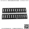 Black Track Tie Down Rail Kit 2' (2 Pack) for Garages, Vans, Trailers