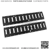 Black Track Tie Down Rail Kit 2' (2 Pack) for Garages, Vans, Trailers - Image 5