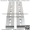 60'' x 12'' 1 Pair Aluminum Ramps 6500Lbs Car Trailer Truck Ramps Hook End